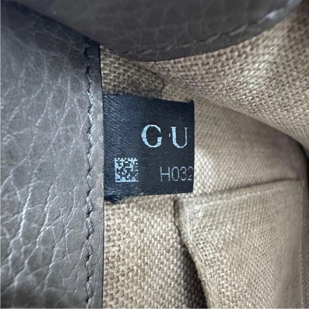 Gucci Olive Leather Shoulder Bag - Picture 11 of 14
